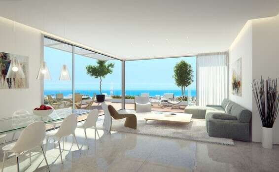 פנטהאוז בפרויקט VIEW בתל אביב של חברת יוסי אברהמי // הדמיה: 3Dvision